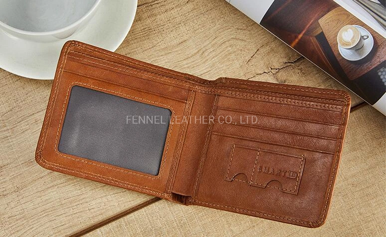 Manufacturer Factory OEM Bluetooth Magic Hi Tech Leather Wallet with GPS Anti-Theft Blocked Designer Fashion Popular Smart Business Men Wallet (F5004)