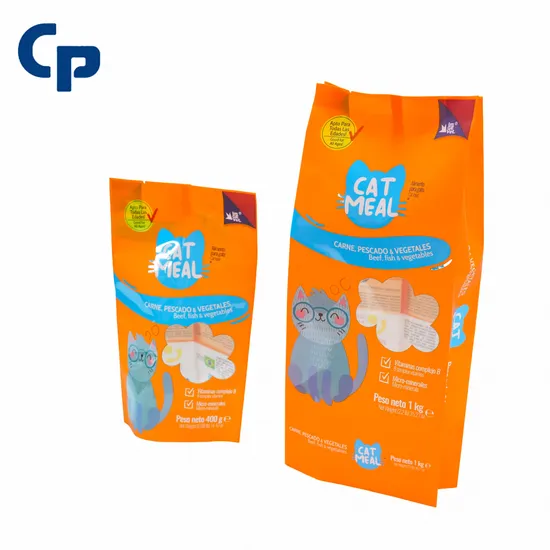 Stampa di alta qualità Custodia con cerniera con riempimento superiore Eco friendly 100% Riciclaggio di cereali Snack Frutta secca Alimenti per animali Pasti per microonde Borsa per imballaggio in plastica