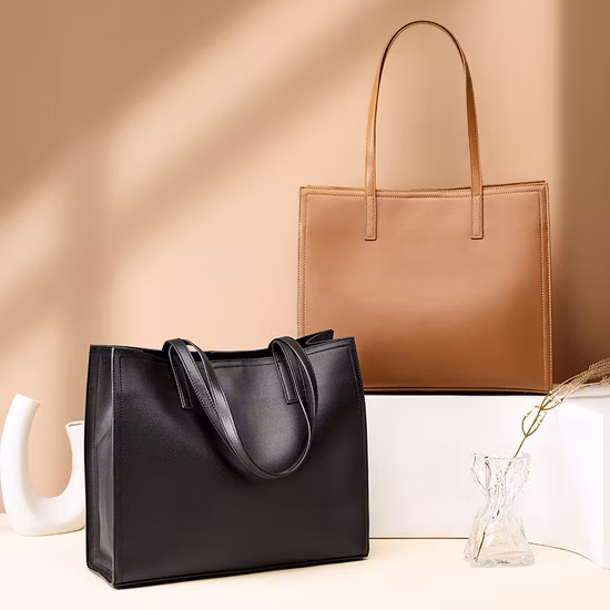 Borse larghe argento 2023 Borse da donna Borsa a tracolla trasparente in pelle da donna