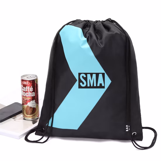Borse sportive con coulisse per zaini con coulisse in poliestere personalizzate